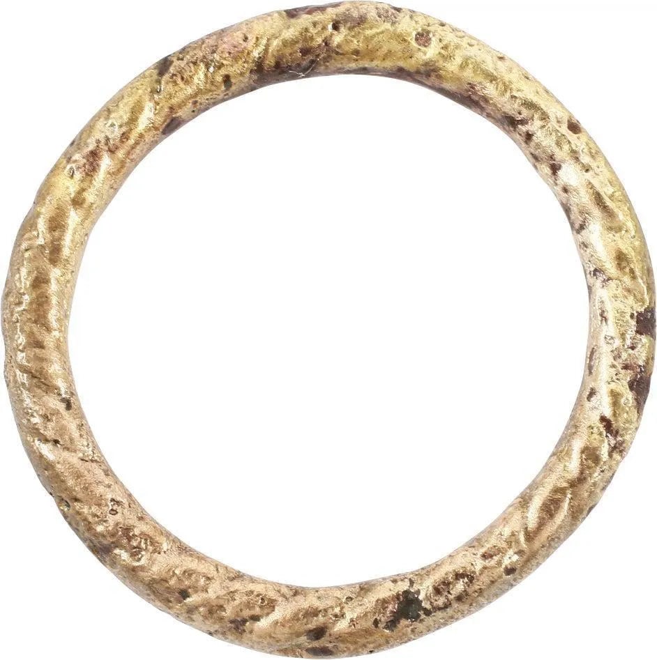 FINE VIKING TWISTED RING, 9TH CENTURY AD, SIZE 9 - 2