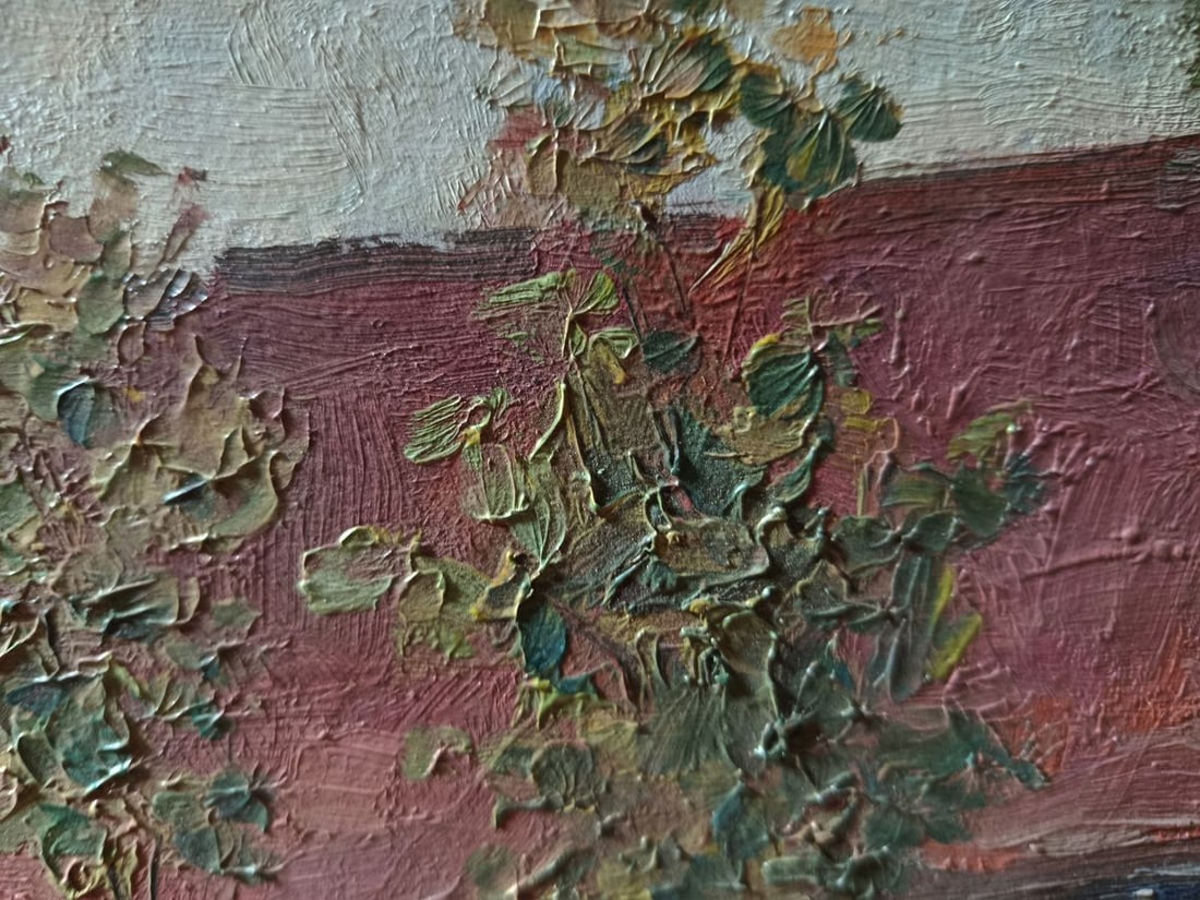 Oil painting Summer country house Unknown artist - 5