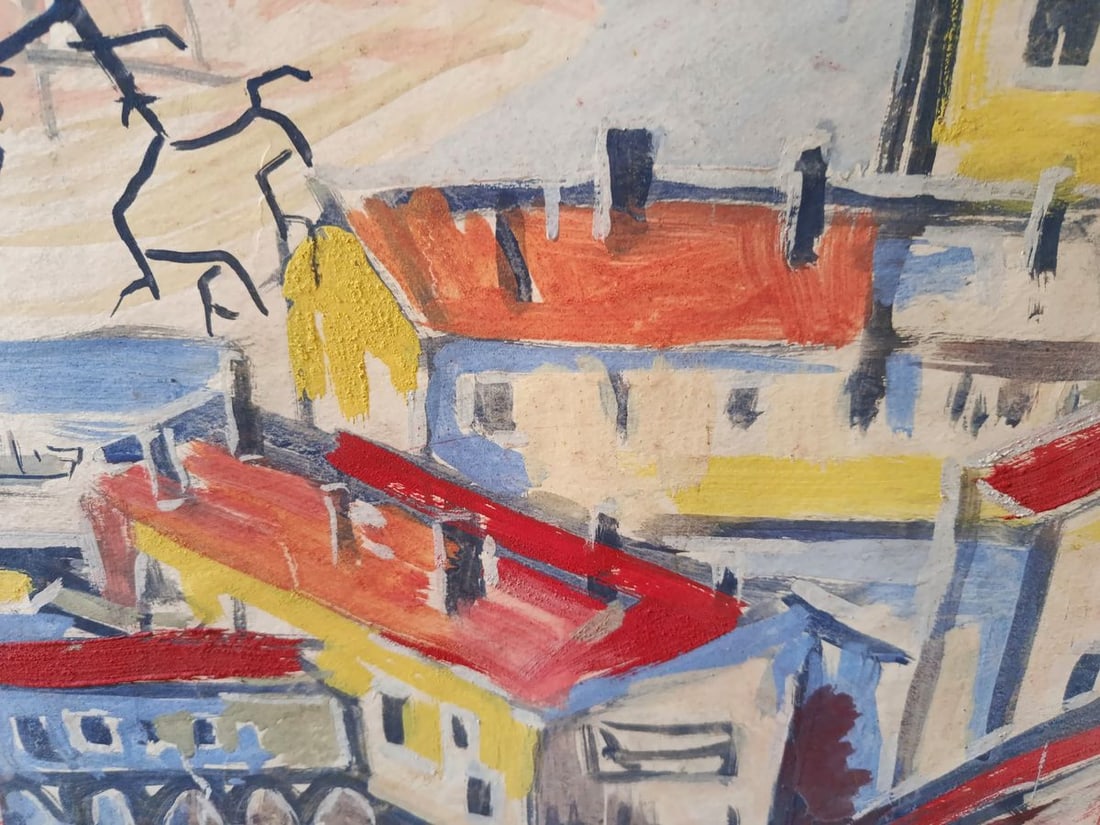 Oil painting A resort town by the sea Valentin Sirenko - 4