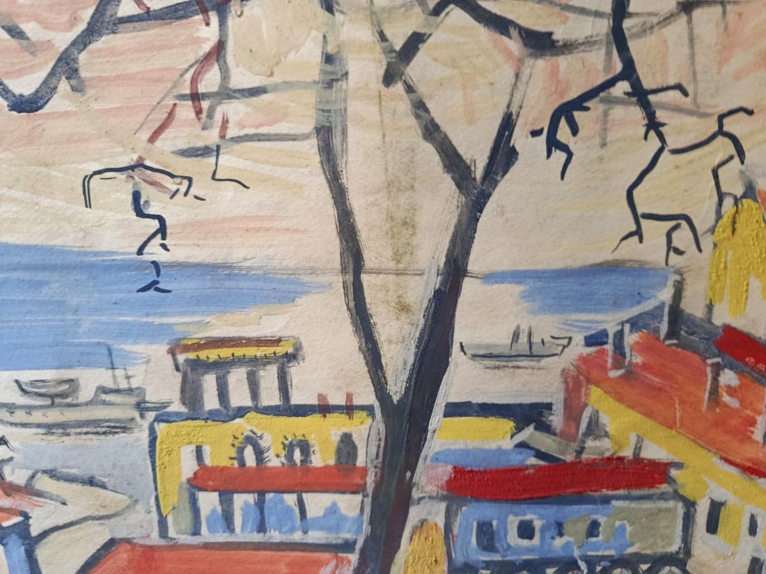 Oil painting A resort town by the sea Valentin Sirenko - 5