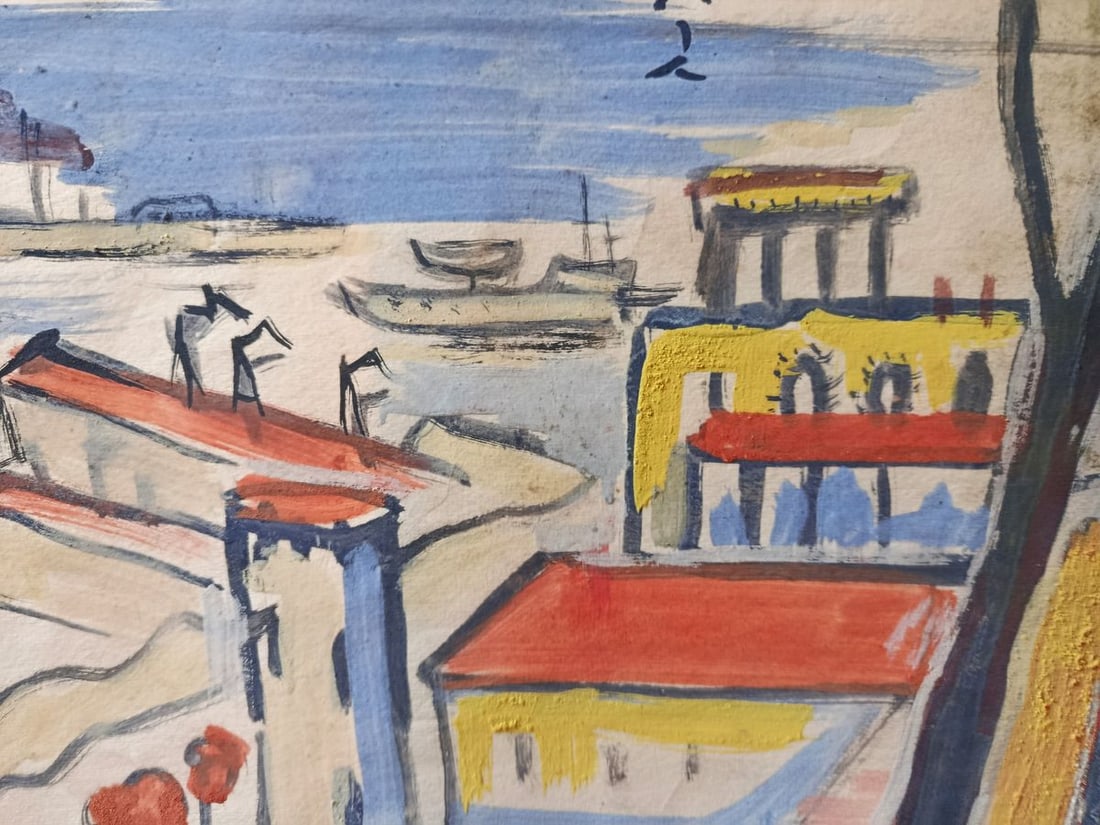 Oil painting A resort town by the sea Valentin Sirenko - 7
