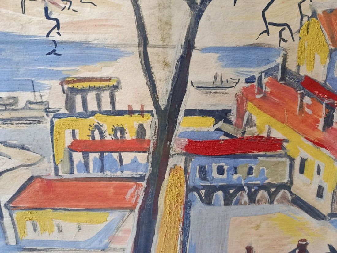 Oil painting A resort town by the sea Valentin Sirenko - 8