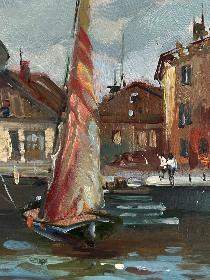 Oil painting The ancient streets of Venice Yuriy Suprunchuk - 4
