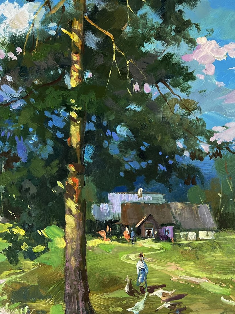 Oil painting Swamps near the village Yuriy Suprunchuk - 6