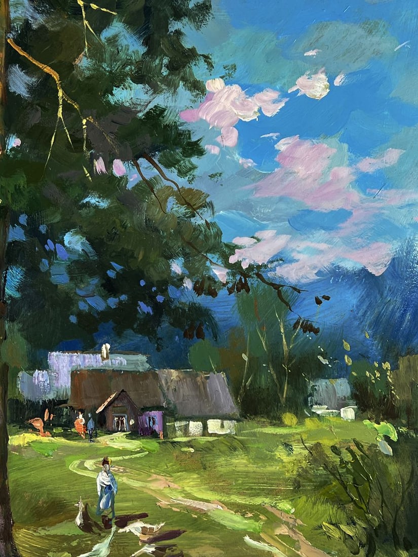 Oil painting Swamps near the village Yuriy Suprunchuk - 7