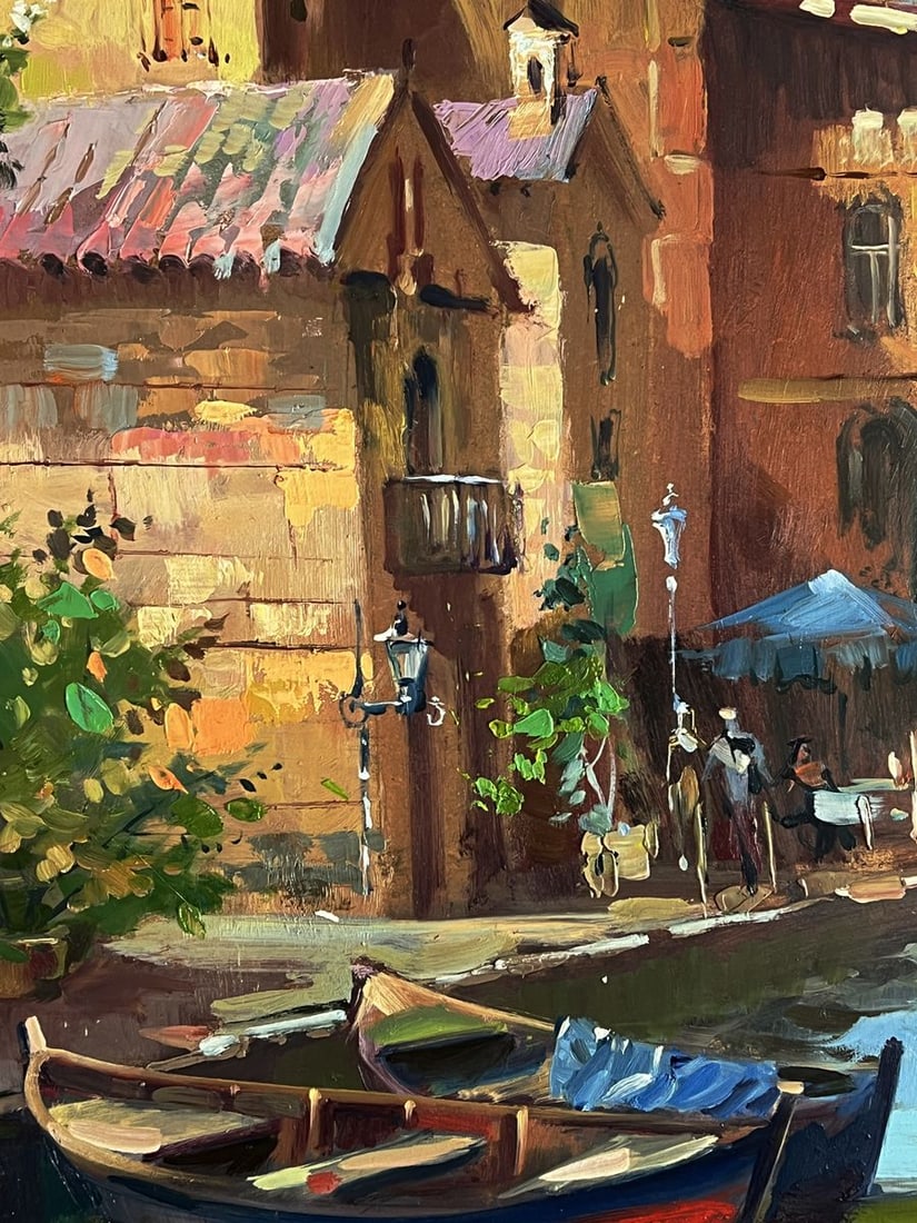 Oil painting A walk through the streets of Venice Yuriy Suprunchuk - 10