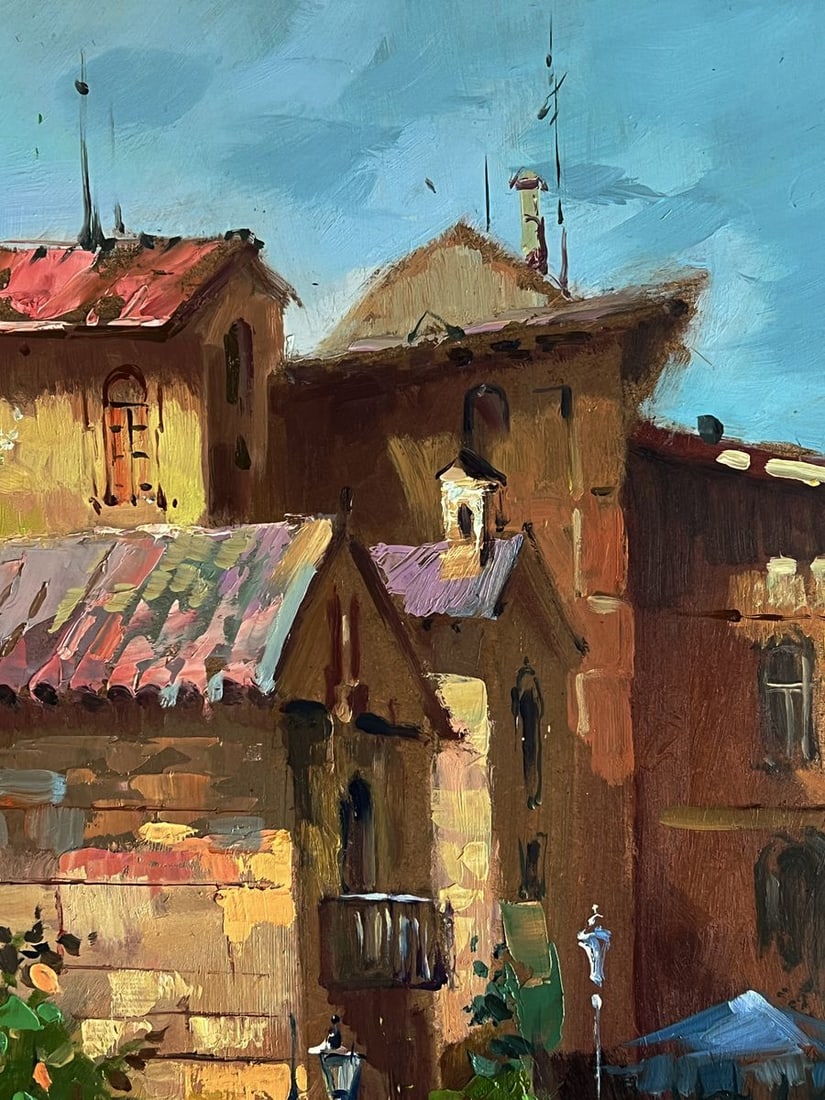 Oil painting A walk through the streets of Venice Yuriy Suprunchuk - 5