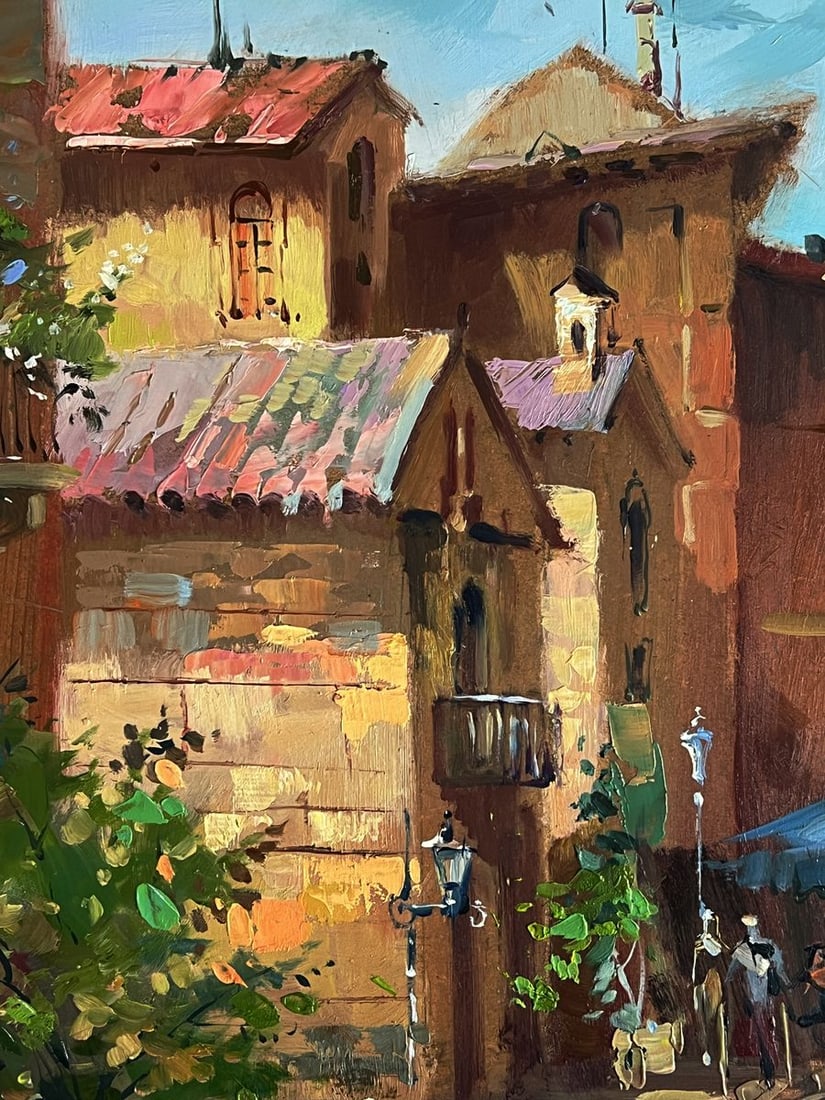 Oil painting A walk through the streets of Venice Yuriy Suprunchuk - 6