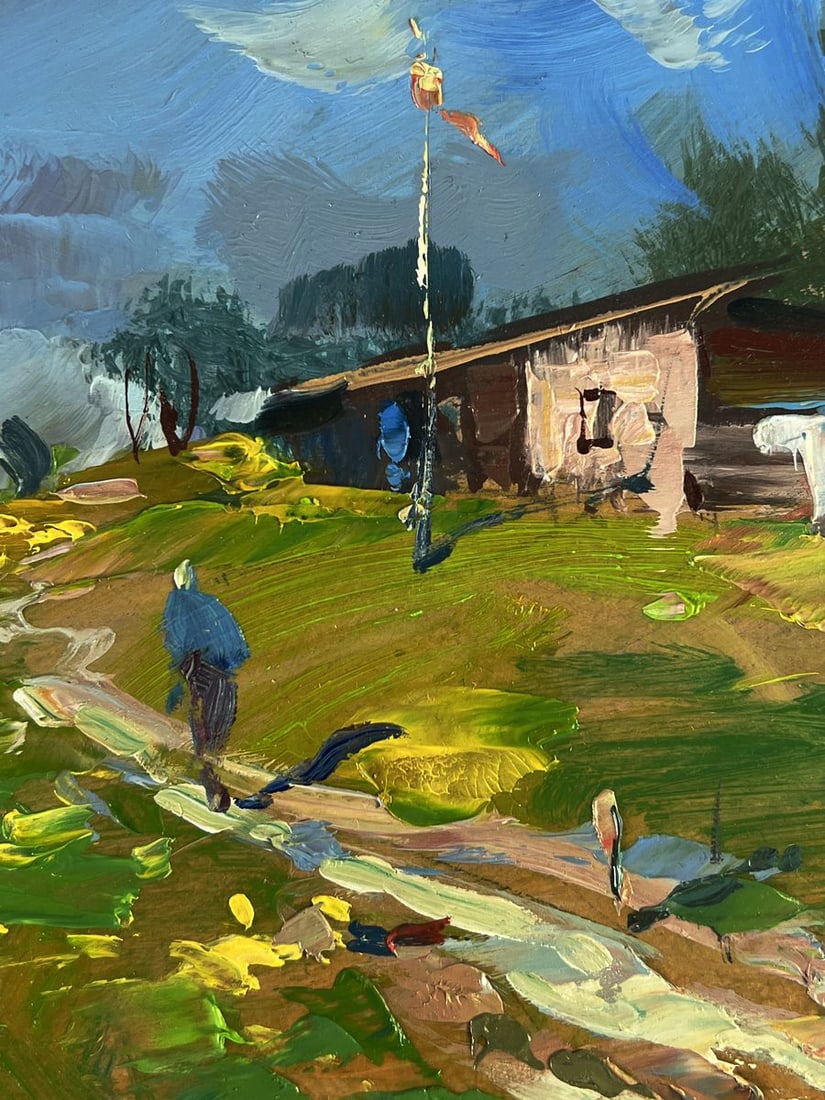 Oil painting The way home Yuriy Suprunchuk - 4