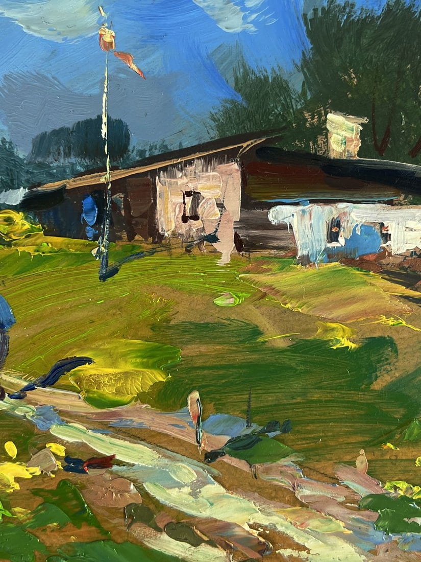 Oil painting The way home Yuriy Suprunchuk - 7