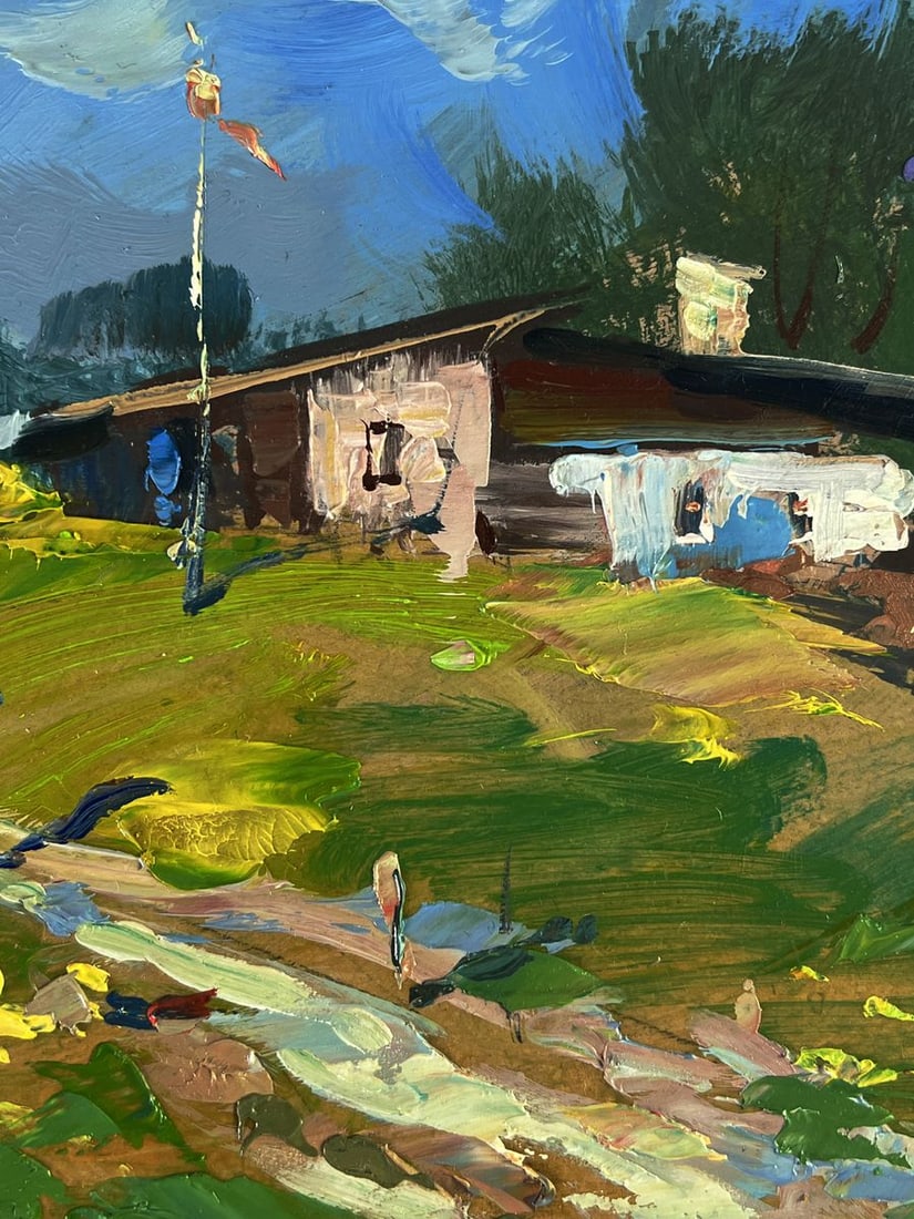 Oil painting The way home Yuriy Suprunchuk - 8