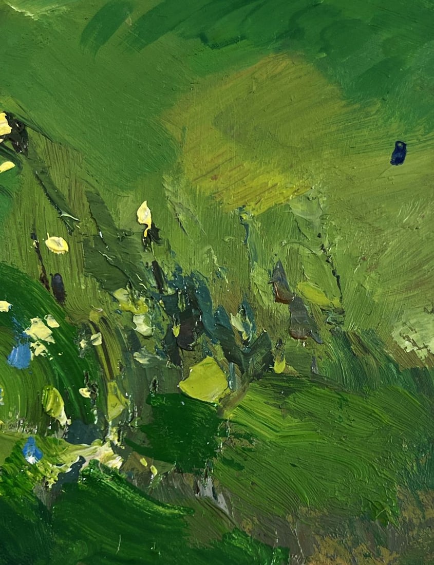 Oil painting Harmony of nature and human labor Yuriy Suprunchuk - 8