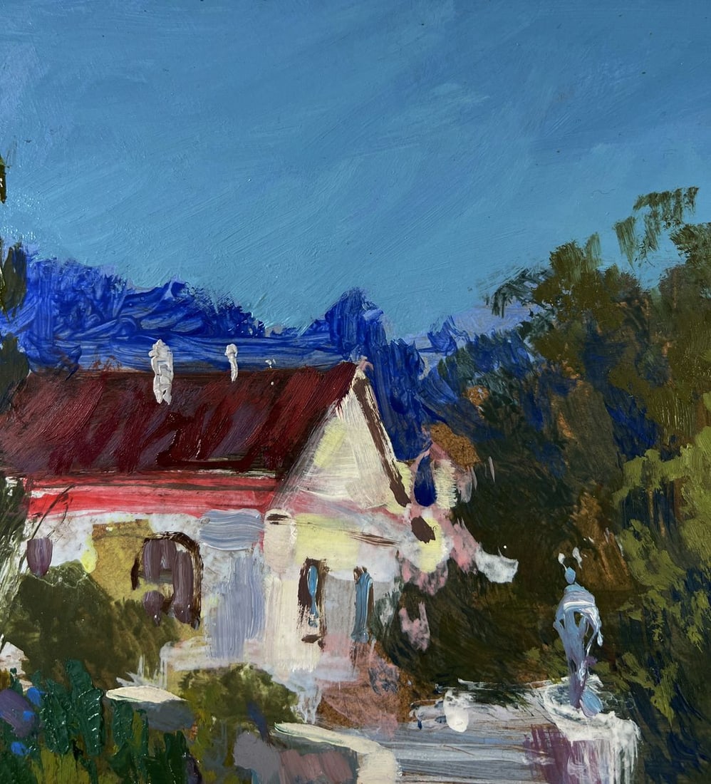 Oil painting A walk through the city streets Yuriy Suprunchuk - 5