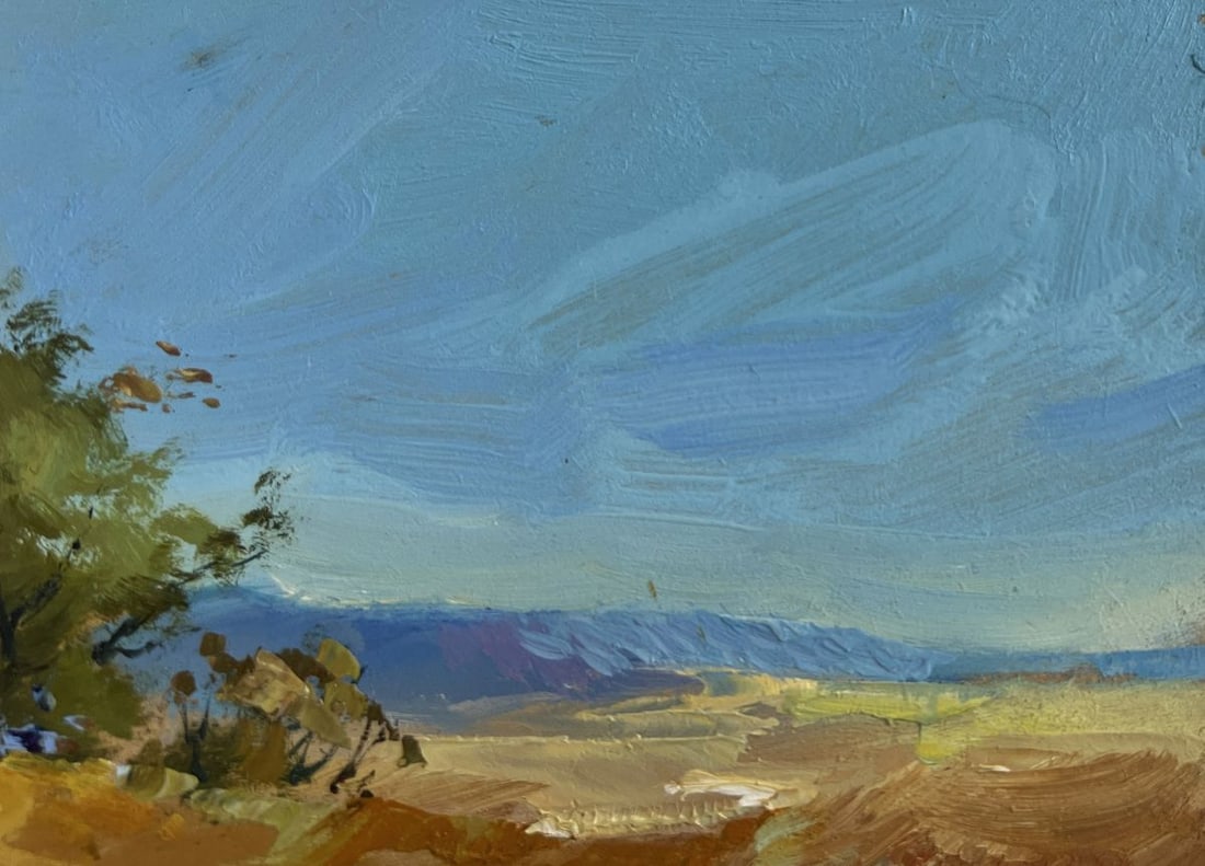 Oil painting Comfort on the edge of the field Yuriy Suprunchuk - 4