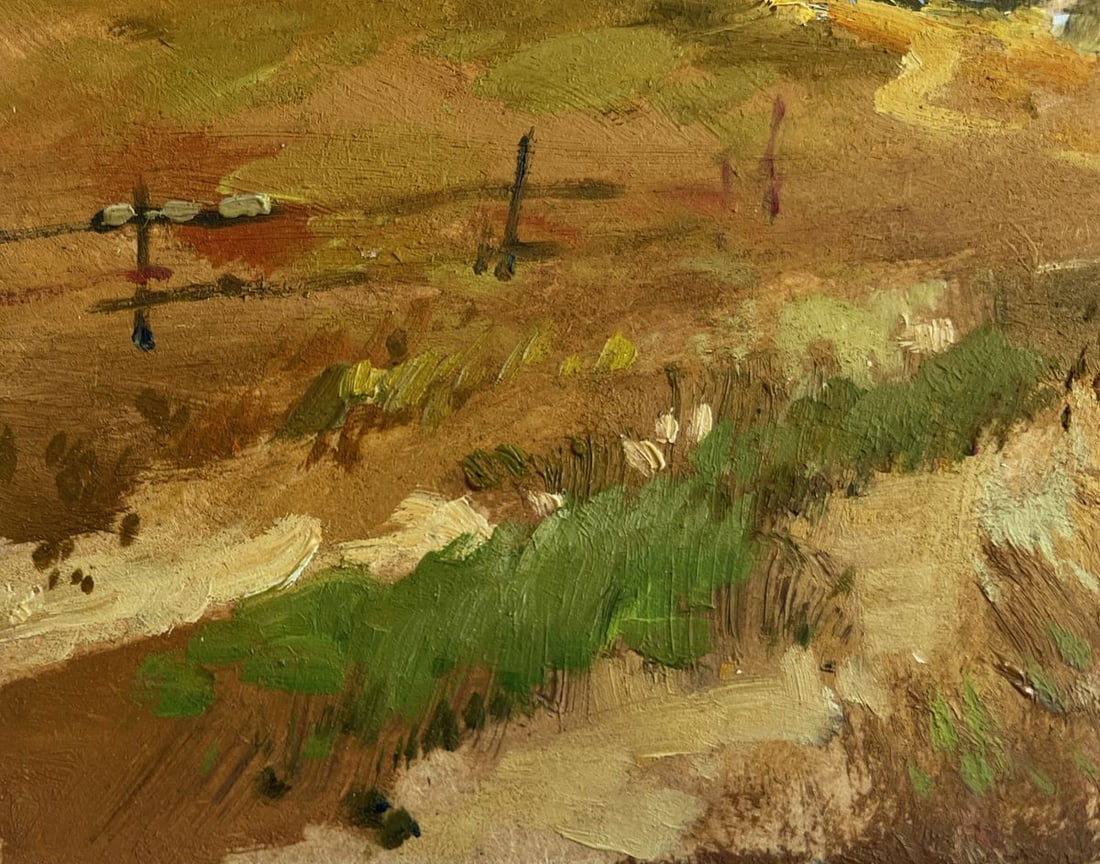 Oil painting Comfort on the edge of the field Yuriy Suprunchuk - 6