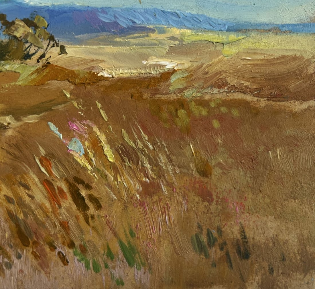 Oil painting Comfort on the edge of the field Yuriy Suprunchuk - 7