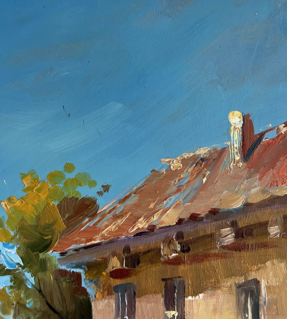 Oil painting Warm wind on the streets Yuriy Suprunchuk - 4
