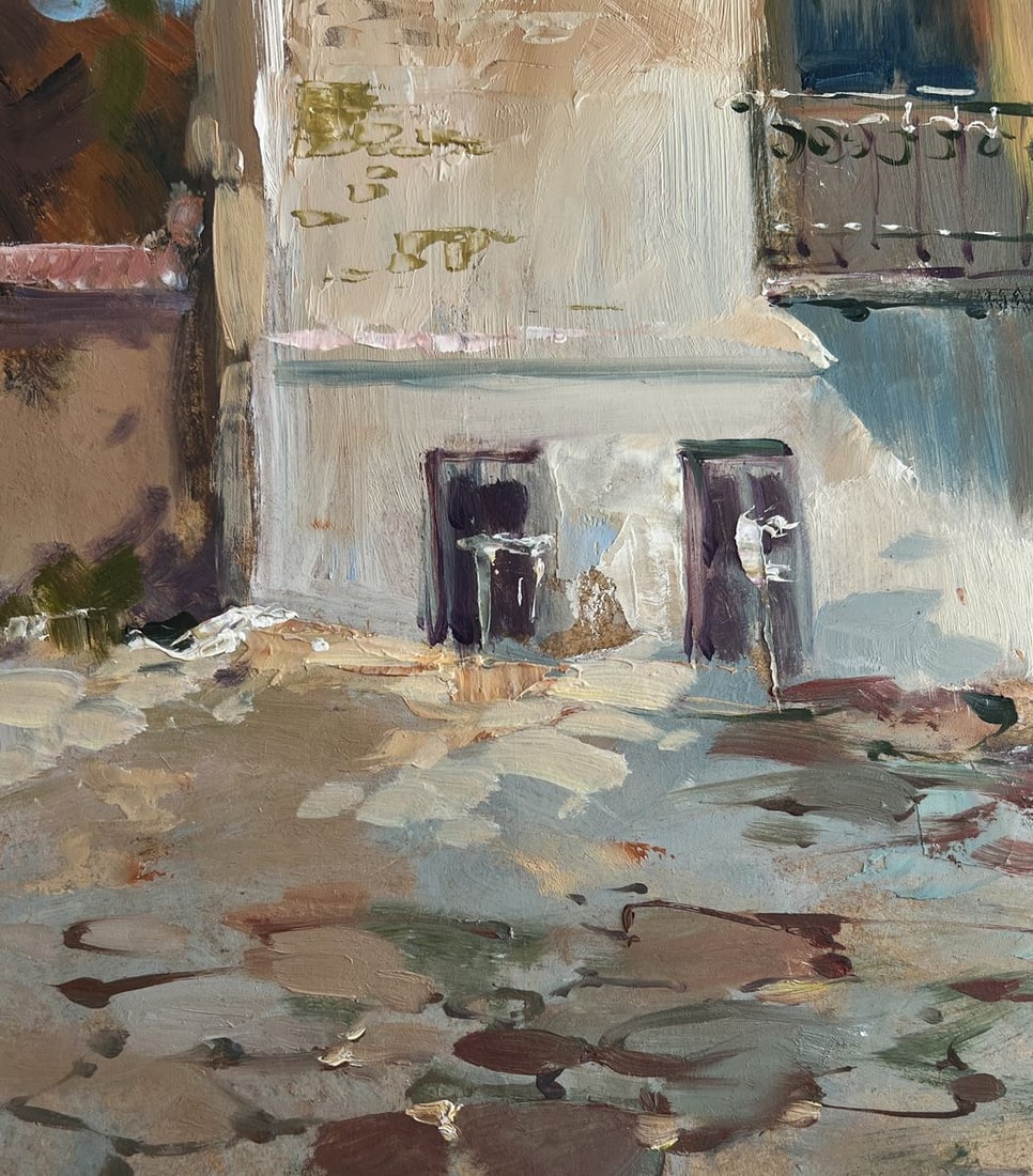 Oil painting Warm wind on the streets Yuriy Suprunchuk - 7