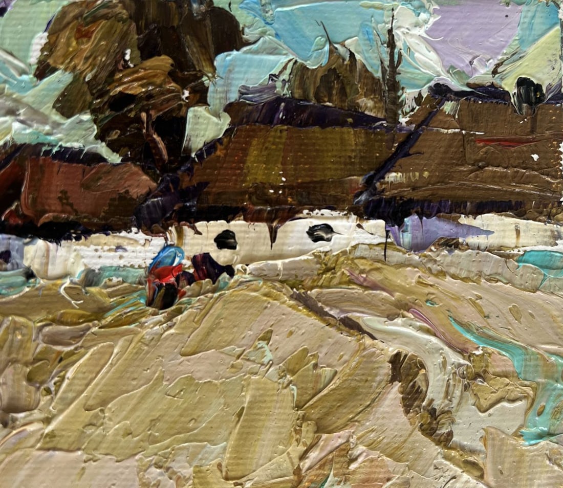 Oil painting We are returning home Alex Kalenyuk - 4