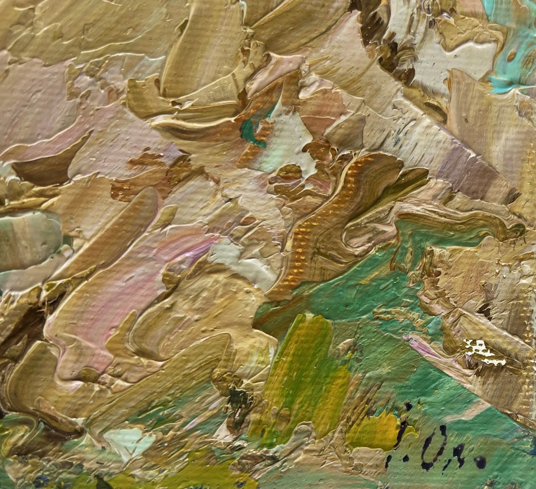 Oil painting We are returning home Alex Kalenyuk - 6