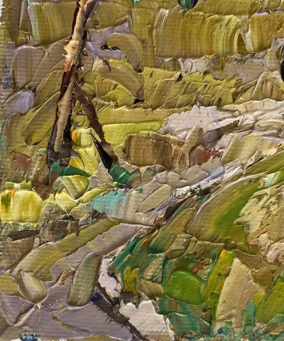 Oil painting We are returning home Alex Kalenyuk - 7