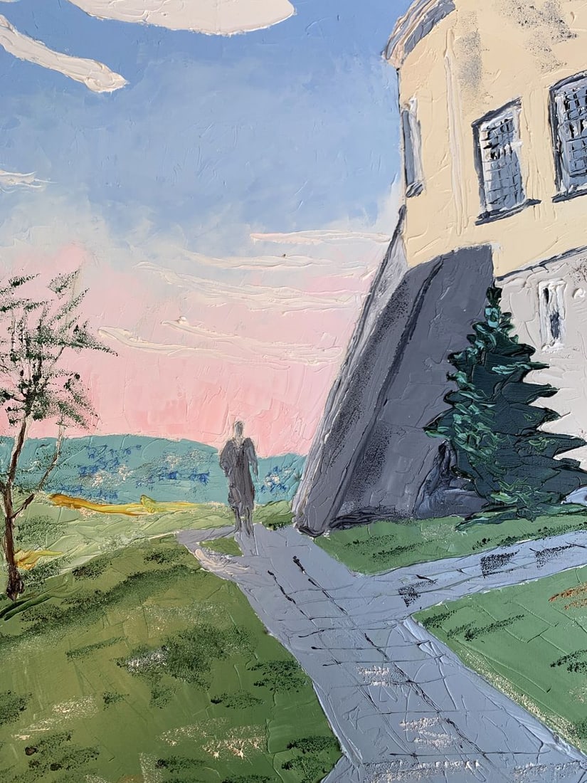 Oil painting Next to the penthouse Oleksandr Gukalov - 5