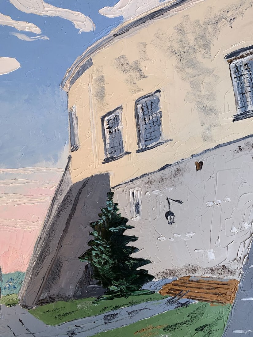 Oil painting Next to the penthouse Oleksandr Gukalov - 6
