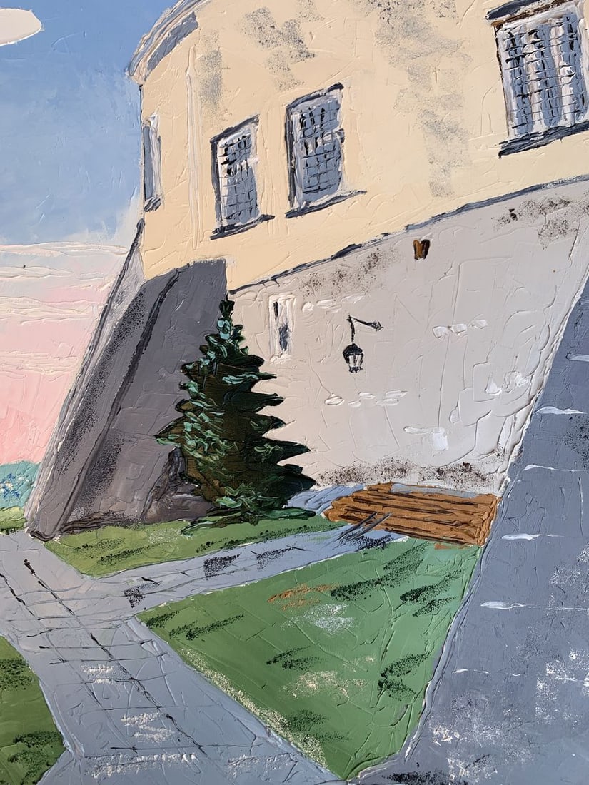 Oil painting Next to the penthouse Oleksandr Gukalov - 7