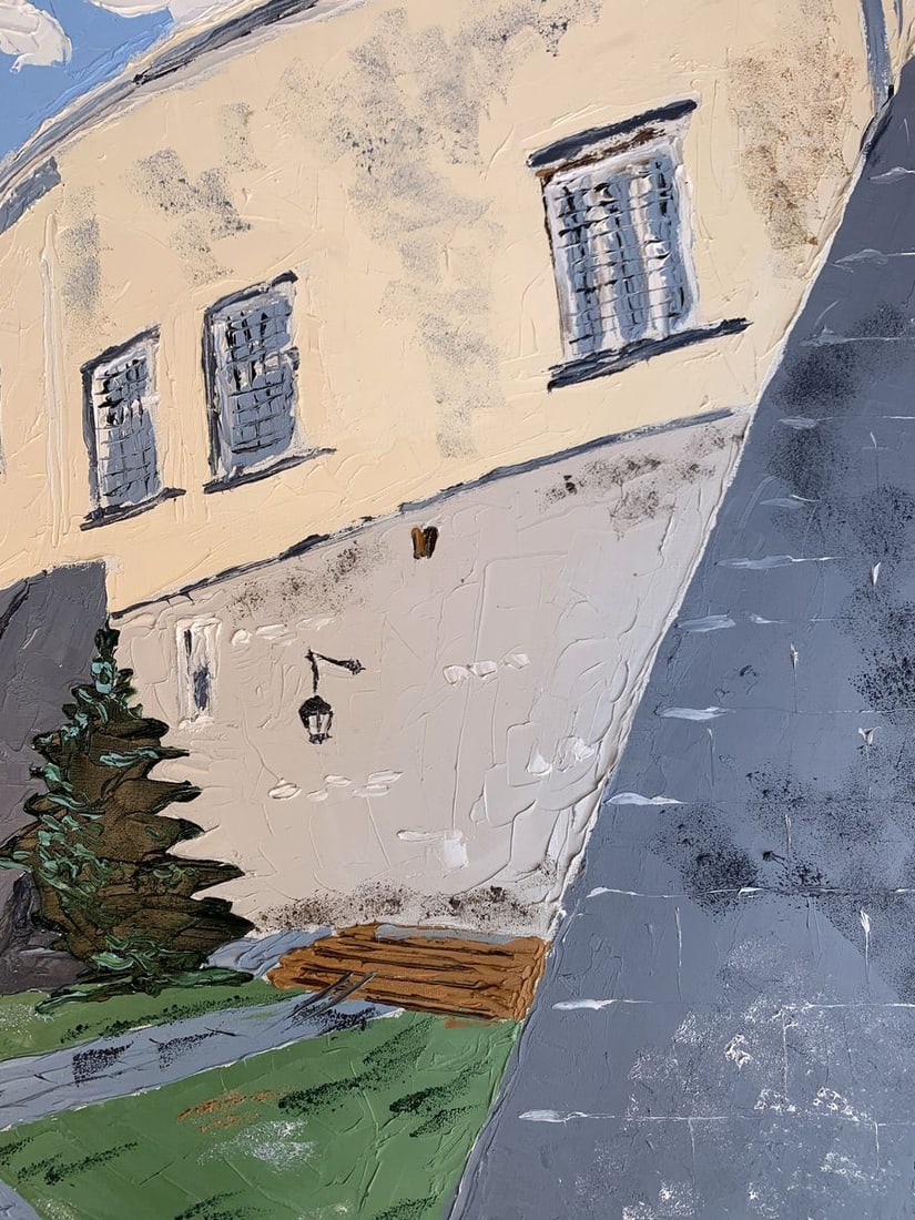 Oil painting Next to the penthouse Oleksandr Gukalov - 8