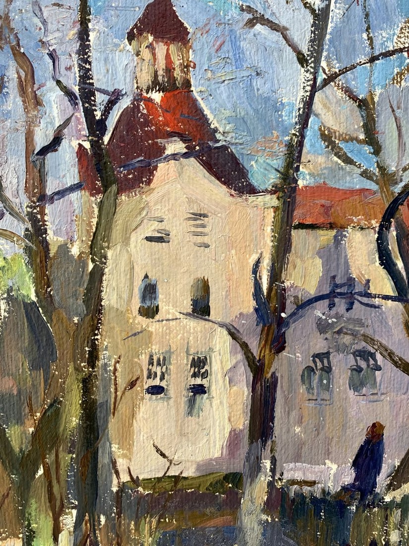 Oil painting City streets Mykhailo Burdylo - 4