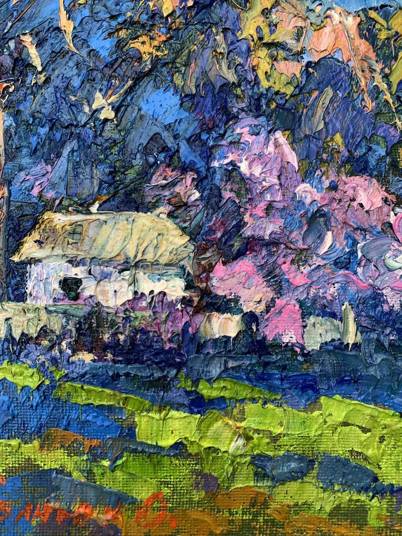 Oil painting Morning walk Oksana Kalenyuk - 10