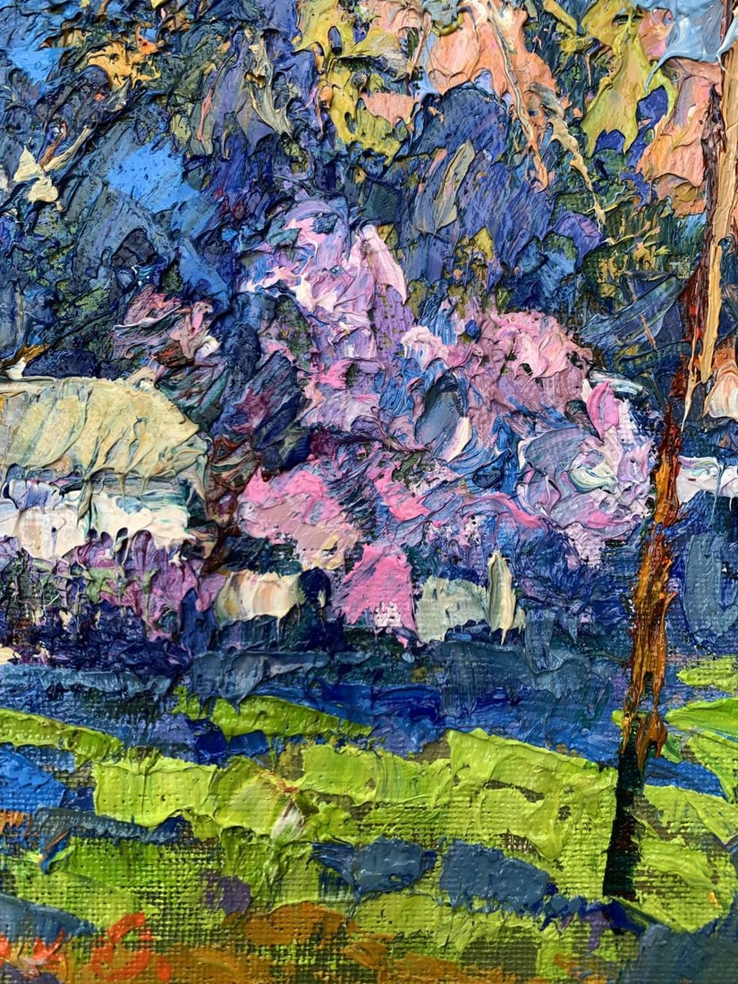 Oil painting Morning walk Oksana Kalenyuk - 11