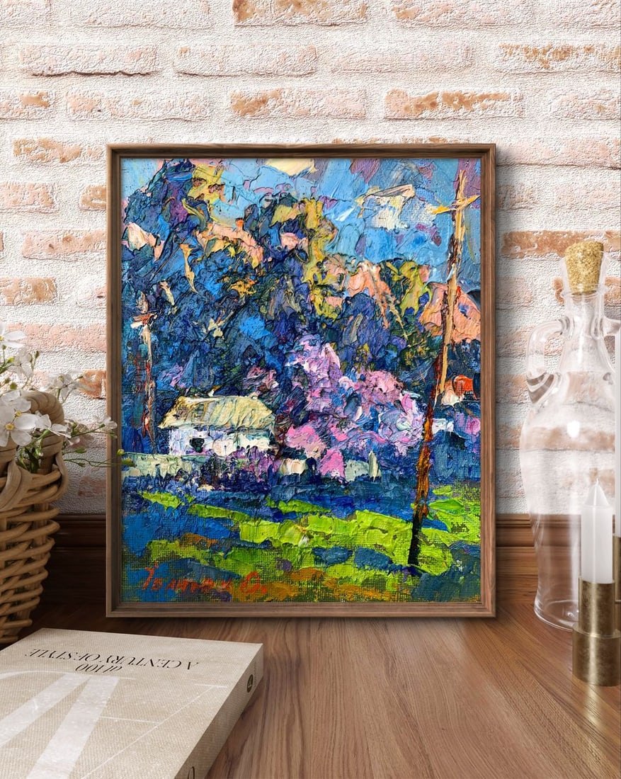 Oil painting Morning walk Oksana Kalenyuk - 3
