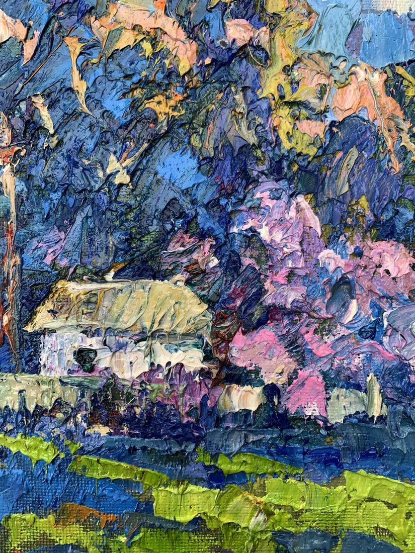 Oil painting Morning walk Oksana Kalenyuk - 6