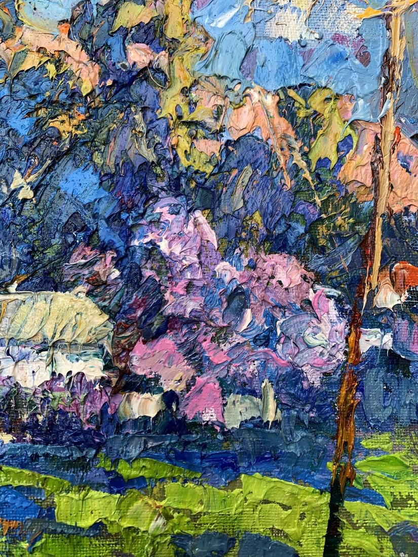 Oil painting Morning walk Oksana Kalenyuk - 8