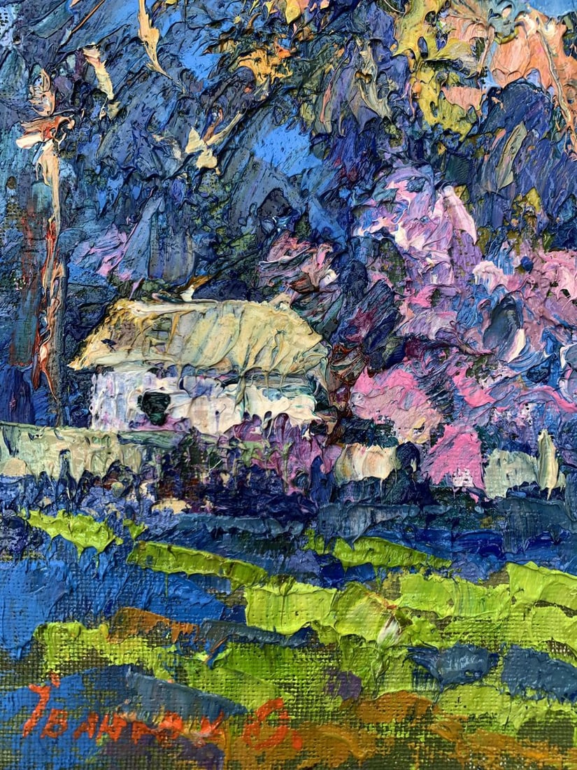 Oil painting Morning walk Oksana Kalenyuk - 9