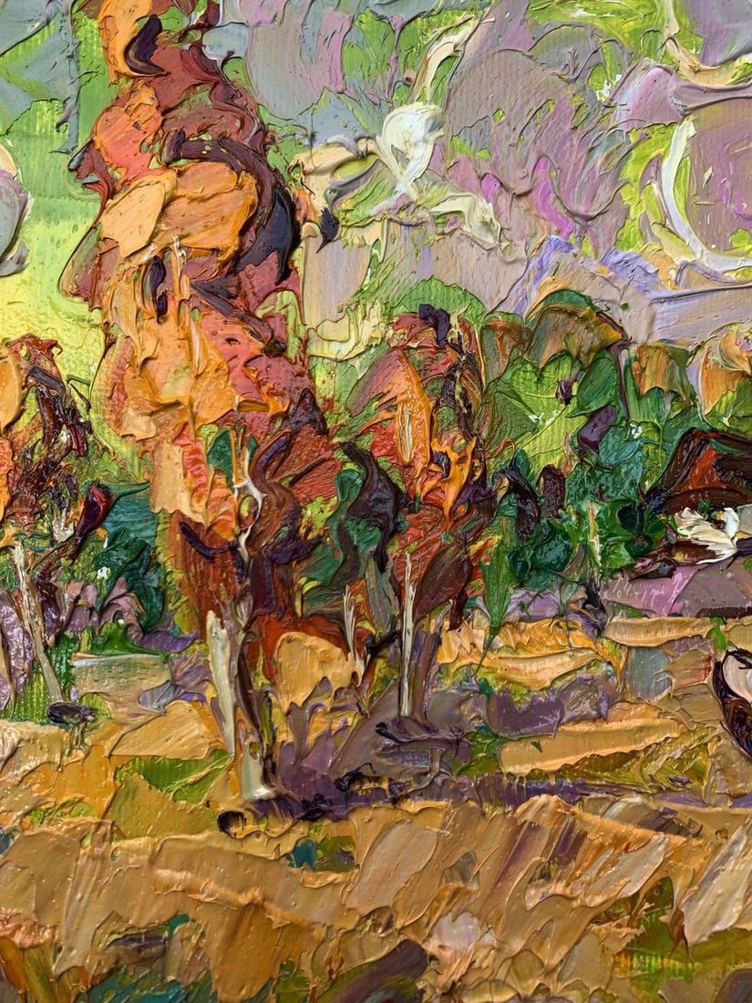 Oil painting The cows are grazing Kalenyuk Alex - 4