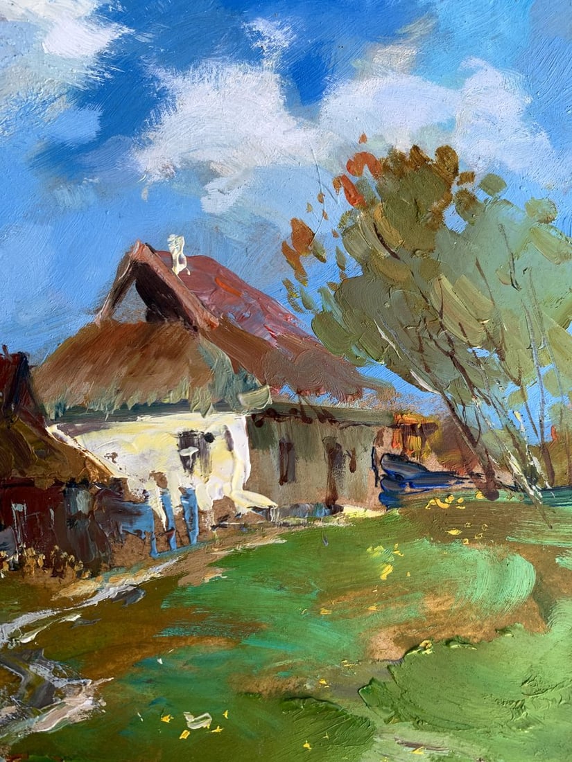 Oil painting Village tranquility Yuriy Suprunchuk - 10