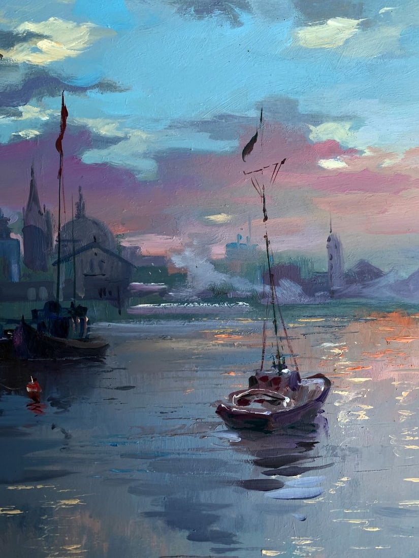Oil painting Romantic sailing Yuriy Suprunchuk - 8
