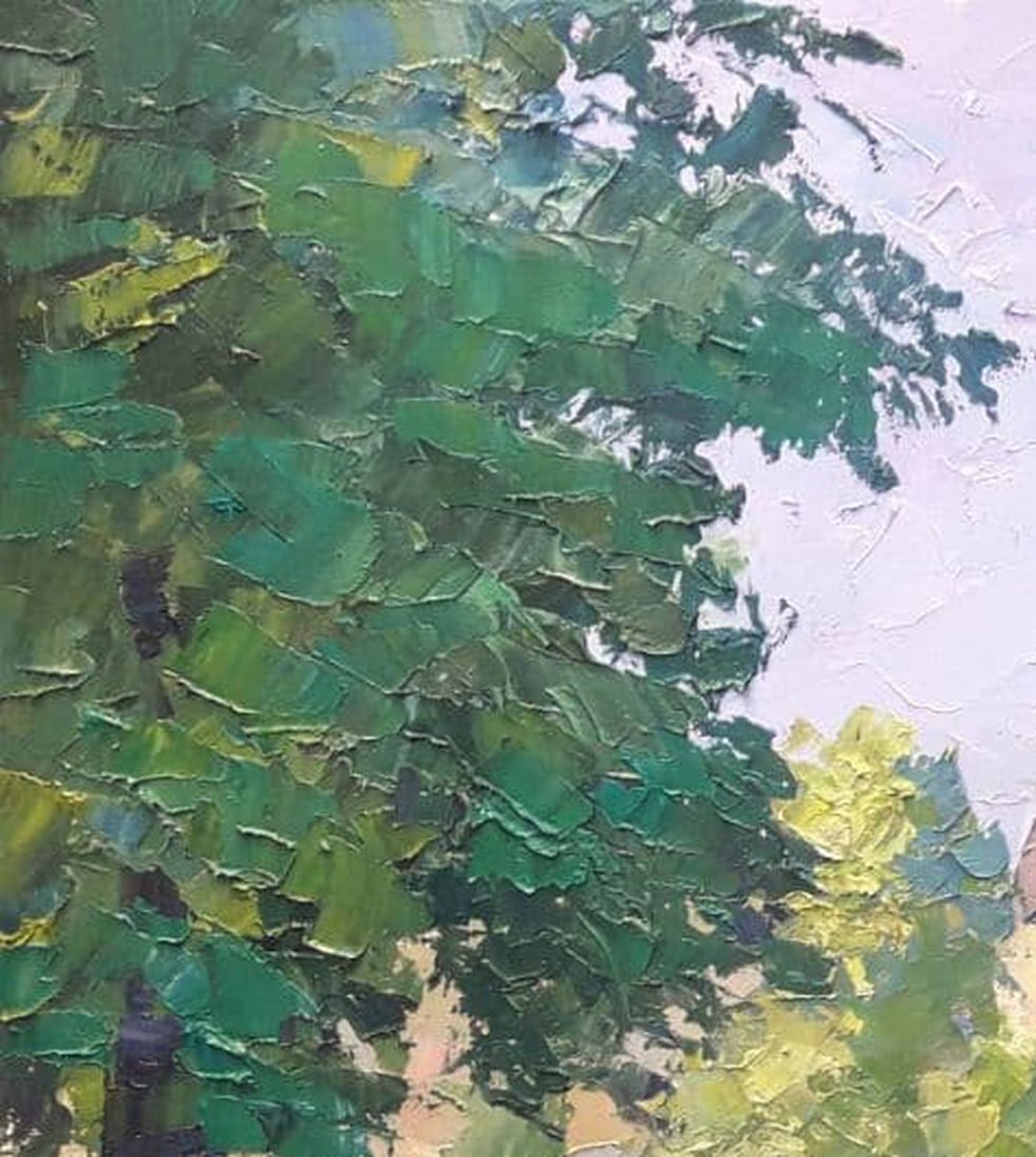 Oil painting Odessa. Monument to Count Vorontsov. Serdyuk Boris Petrovich - 2