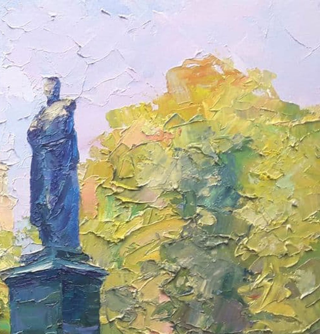 Oil painting Odessa. Monument to Count Vorontsov. Serdyuk Boris Petrovich - 5