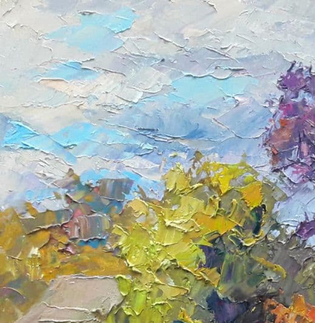 Oil painting Autumn worries Serdyuk Boris Petrovich - 2