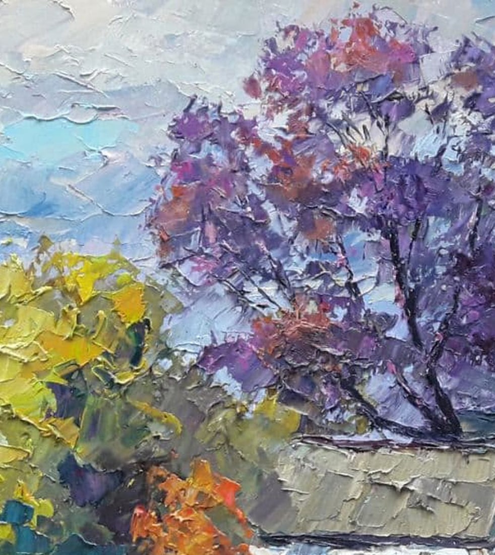 Oil painting Autumn worries Serdyuk Boris Petrovich - 3