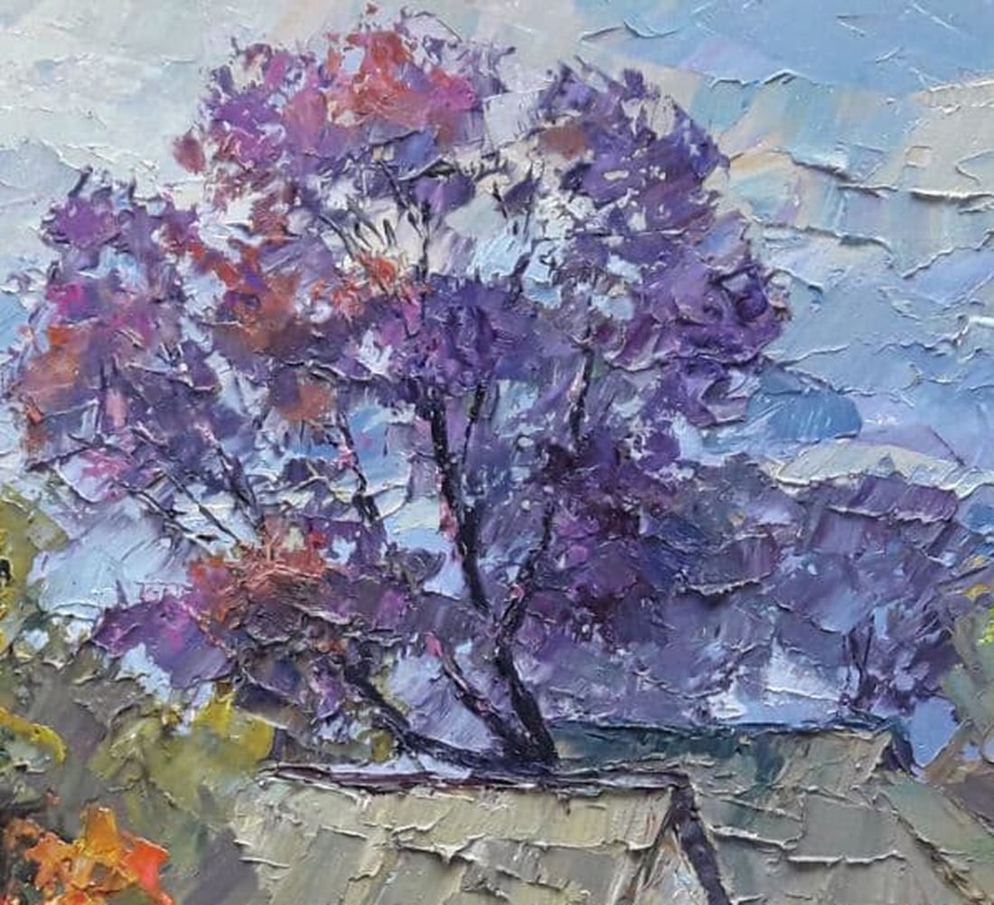 Oil painting Autumn worries Serdyuk Boris Petrovich - 4