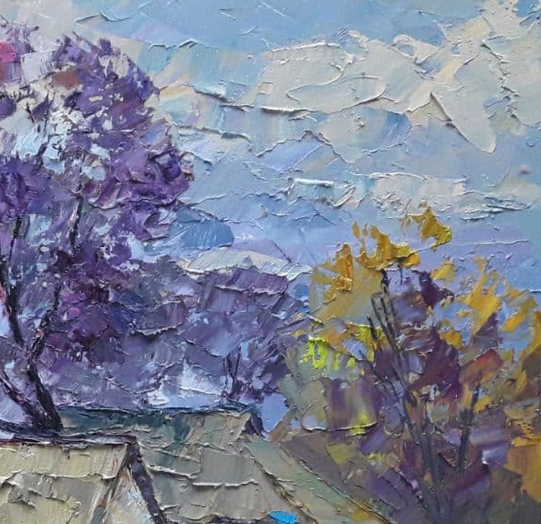 Oil painting Autumn worries Serdyuk Boris Petrovich - 5