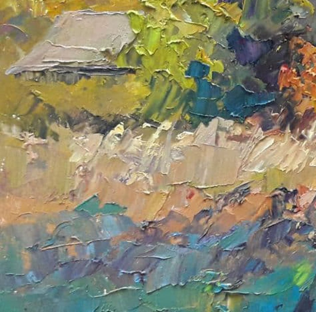 Oil painting Autumn worries Serdyuk Boris Petrovich - 6