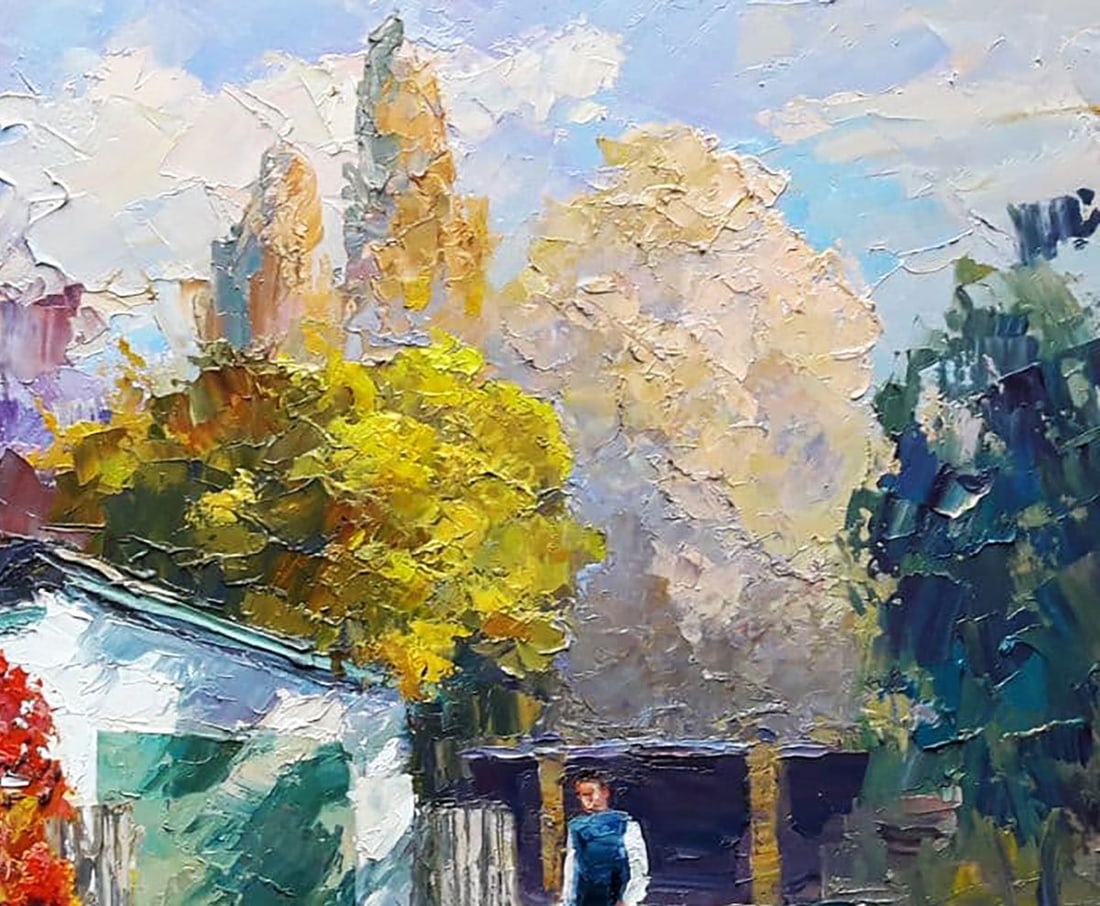 Oil painting Autumn morning Serdyuk Boris Petrovich - 3