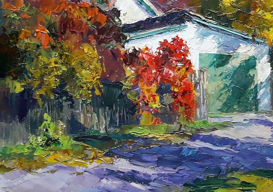 Oil painting Autumn morning Serdyuk Boris Petrovich - 4
