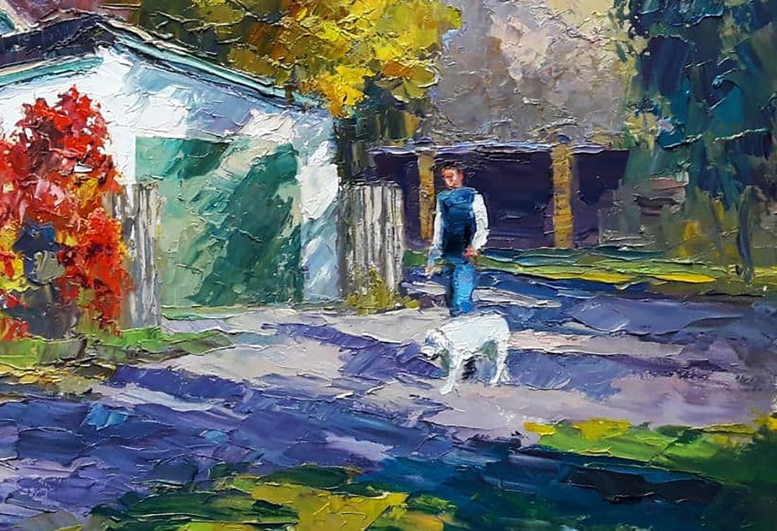 Oil painting Autumn morning Serdyuk Boris Petrovich - 5