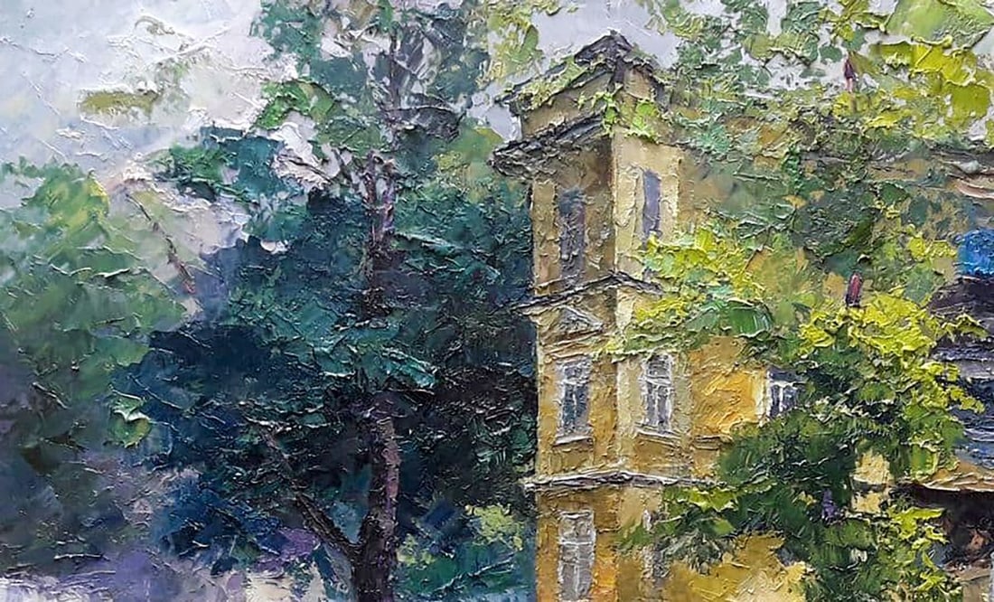 Oil painting August in Odessa Serdyuk Boris Petrovich - 2